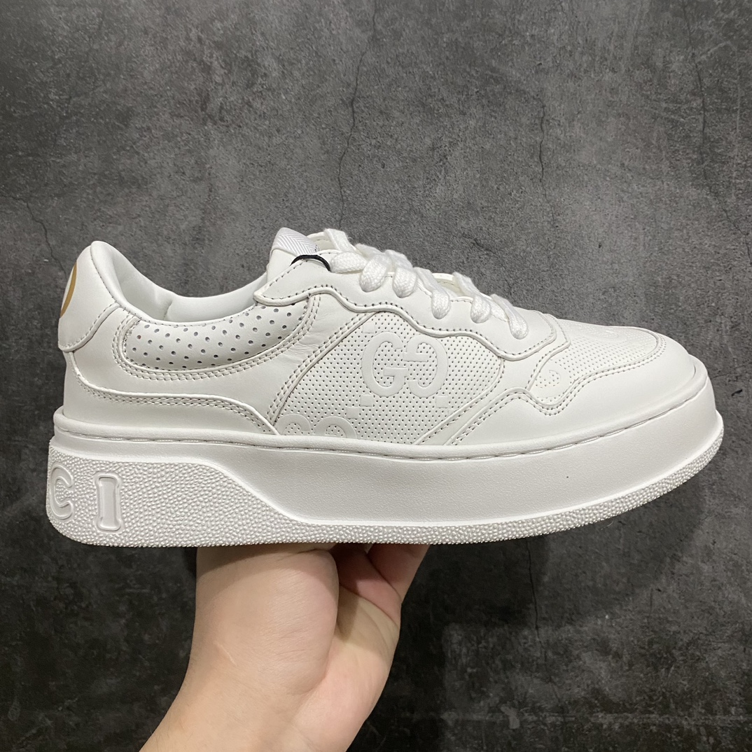 [Purely made in Dongguan] Gucci Chunky B Screener GG Gucci biscuit shoes sports casual shoes series