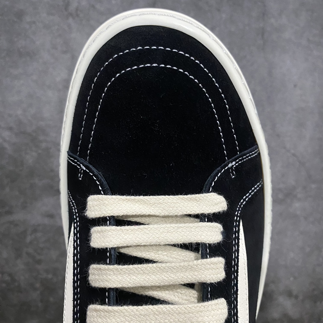 [G version made in Dongguan] RO Rickowens black and white suede