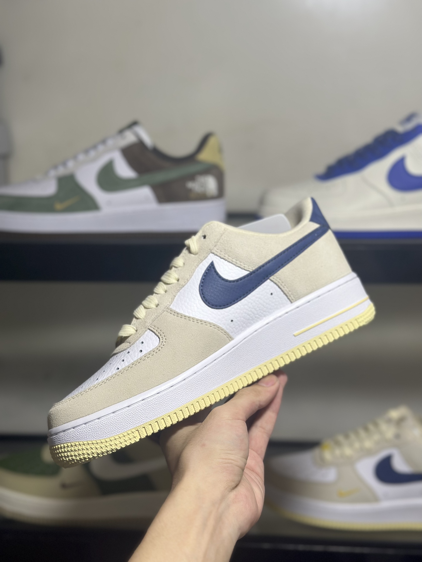 NikeAirForce1Low浅棕