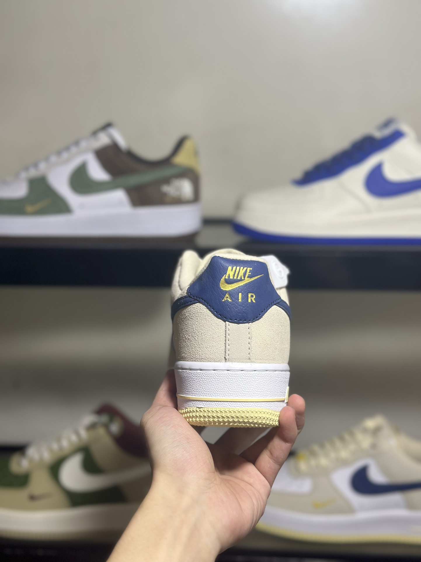 NikeAirForce1Low浅棕