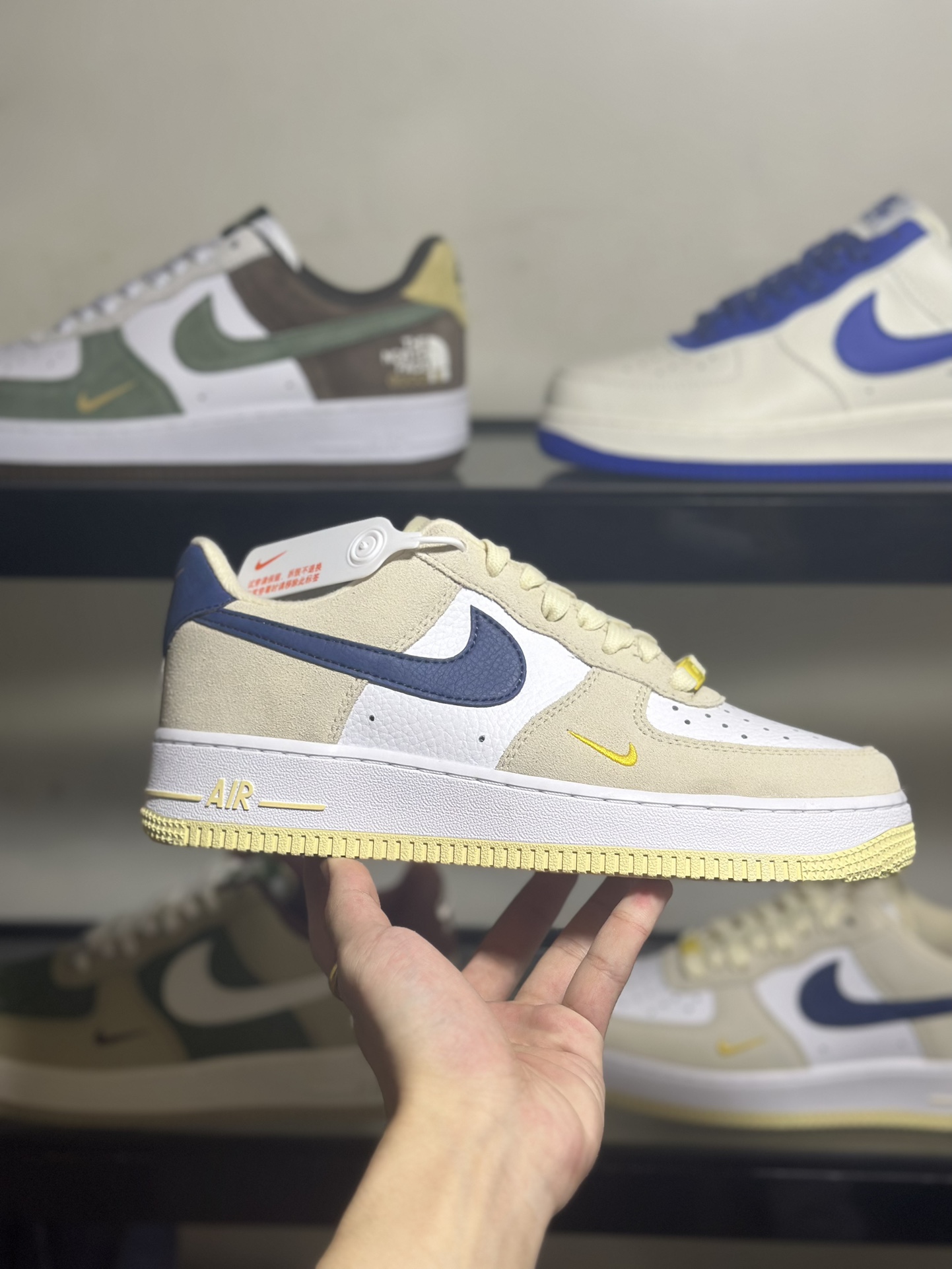 NikeAirForce1Low浅棕