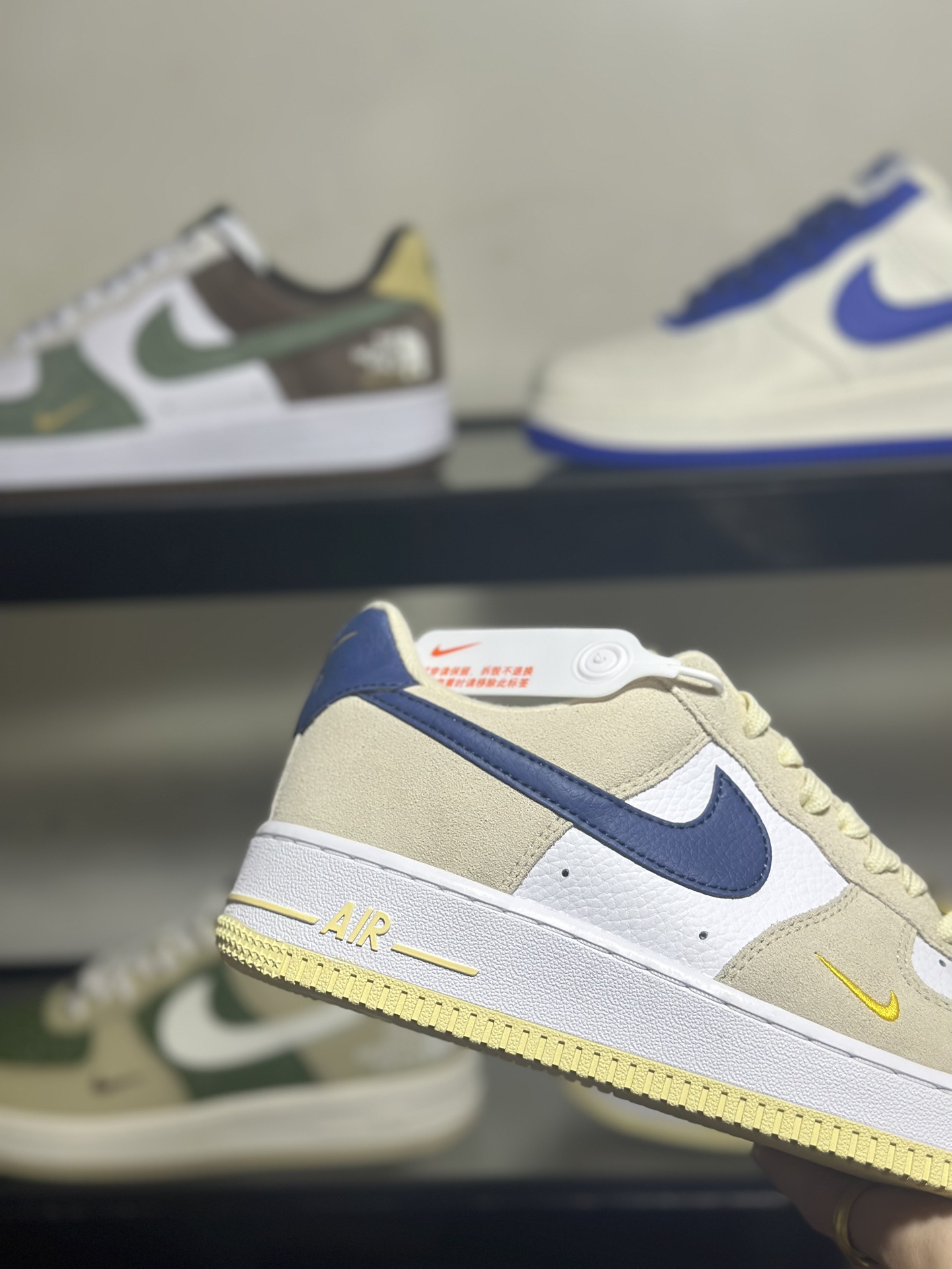 NikeAirForce1Low浅棕