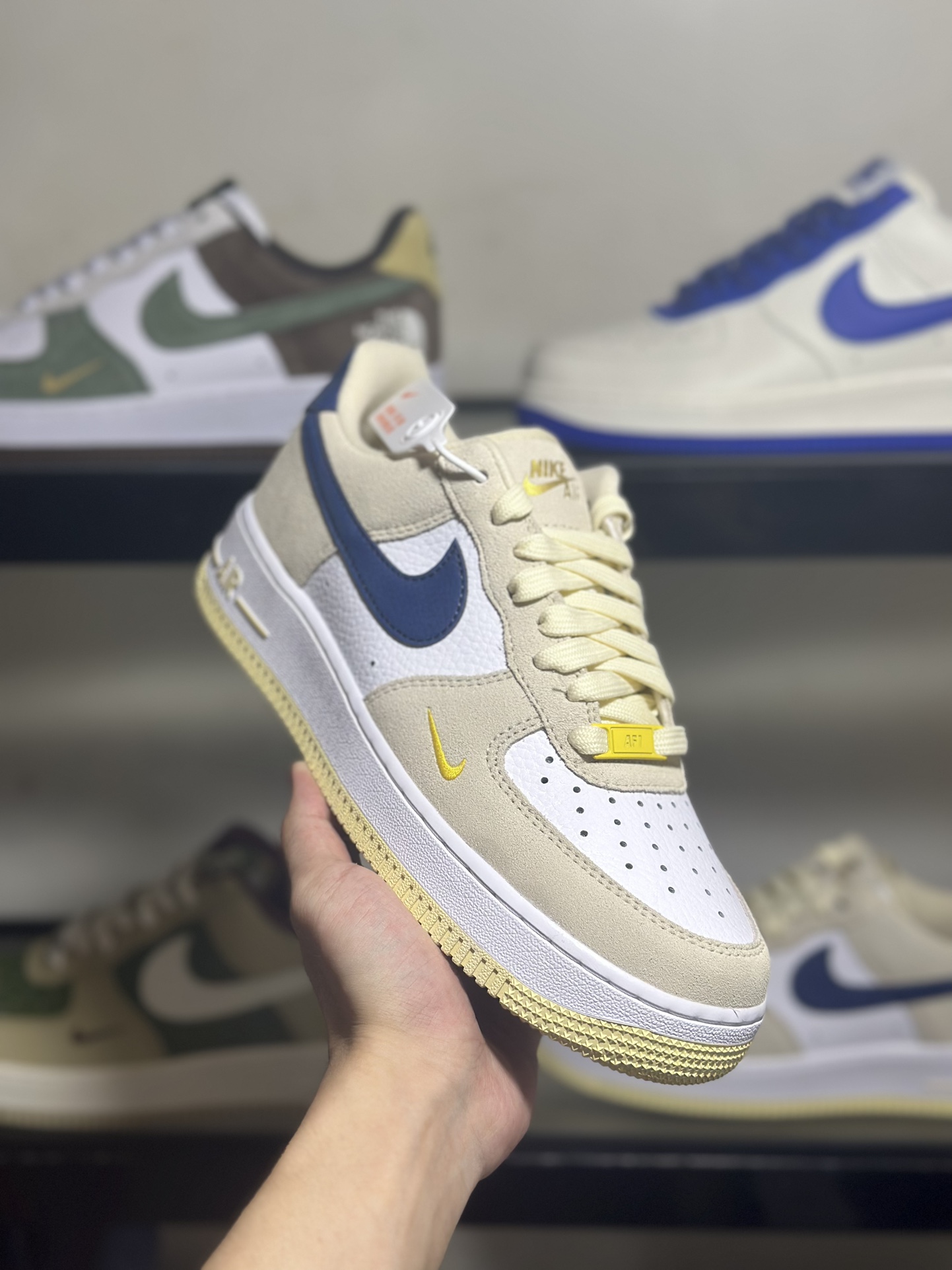 NikeAirForce1Low浅棕