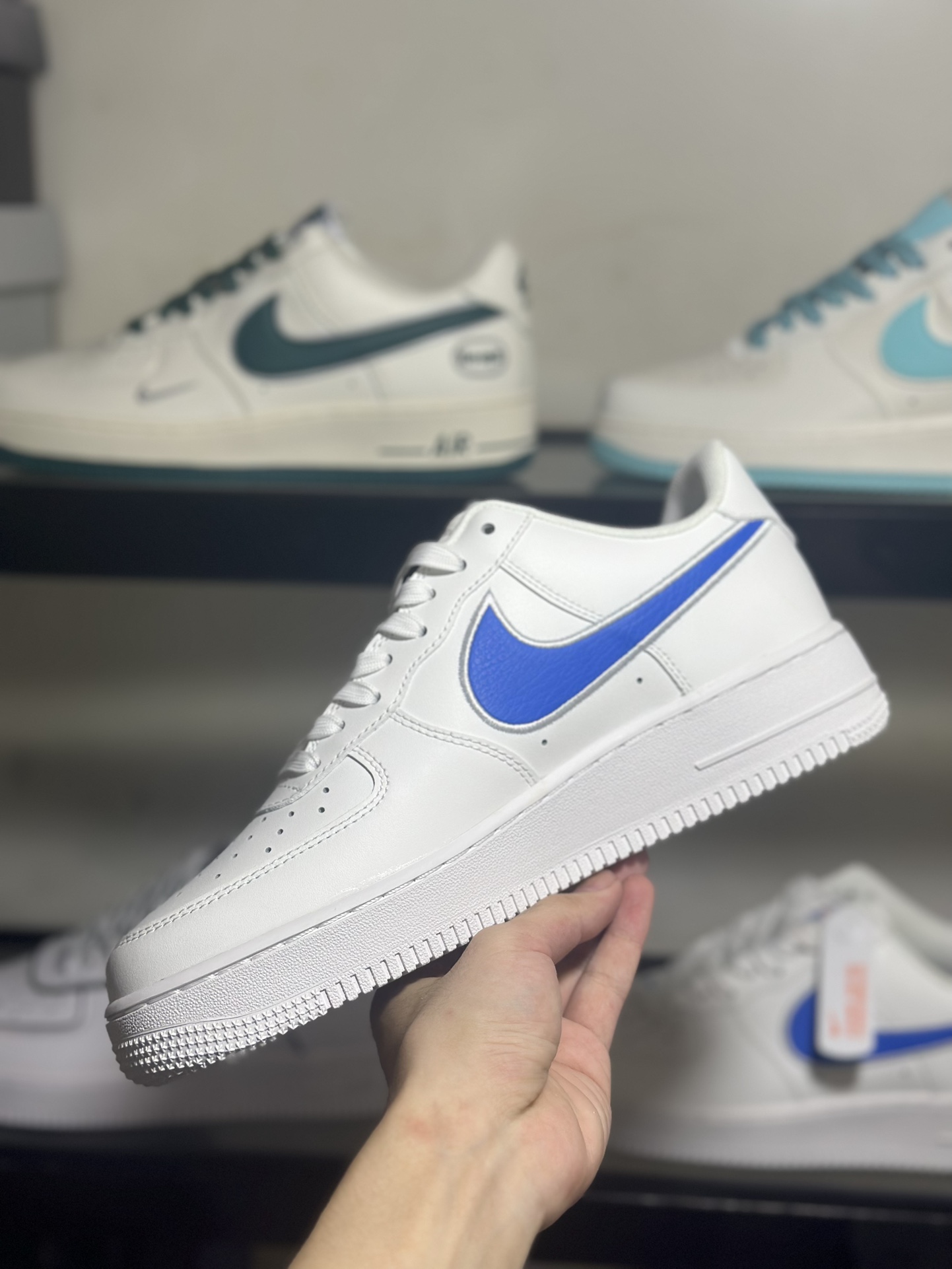 NikeAirForce1Low白蓝