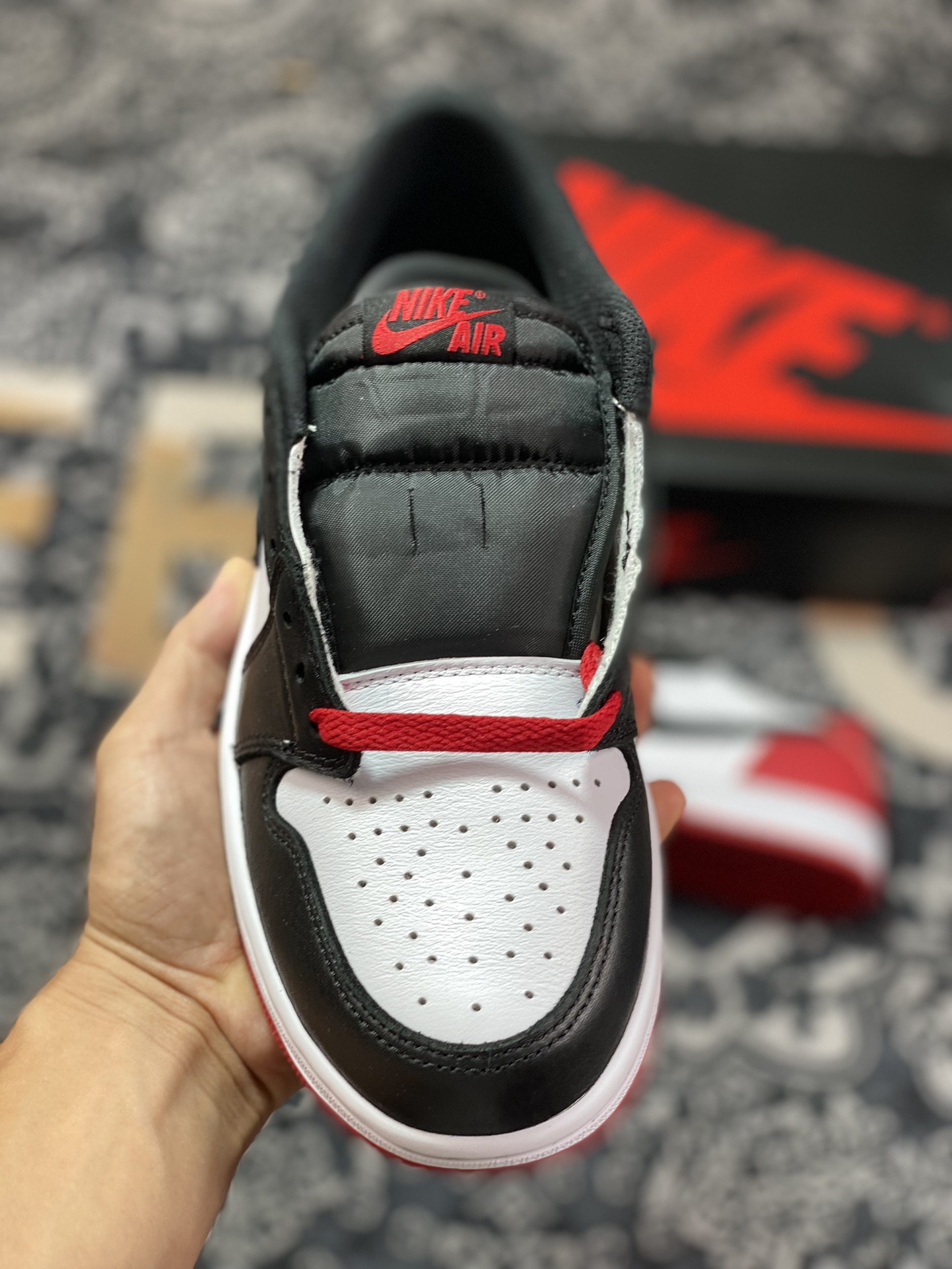 Air Jordan 1 Retro Low OG”Black Toe“AJ1乔丹一代低帮经典复古文化休闲运动篮球鞋“OG黑红脚趾”CZ0790-106