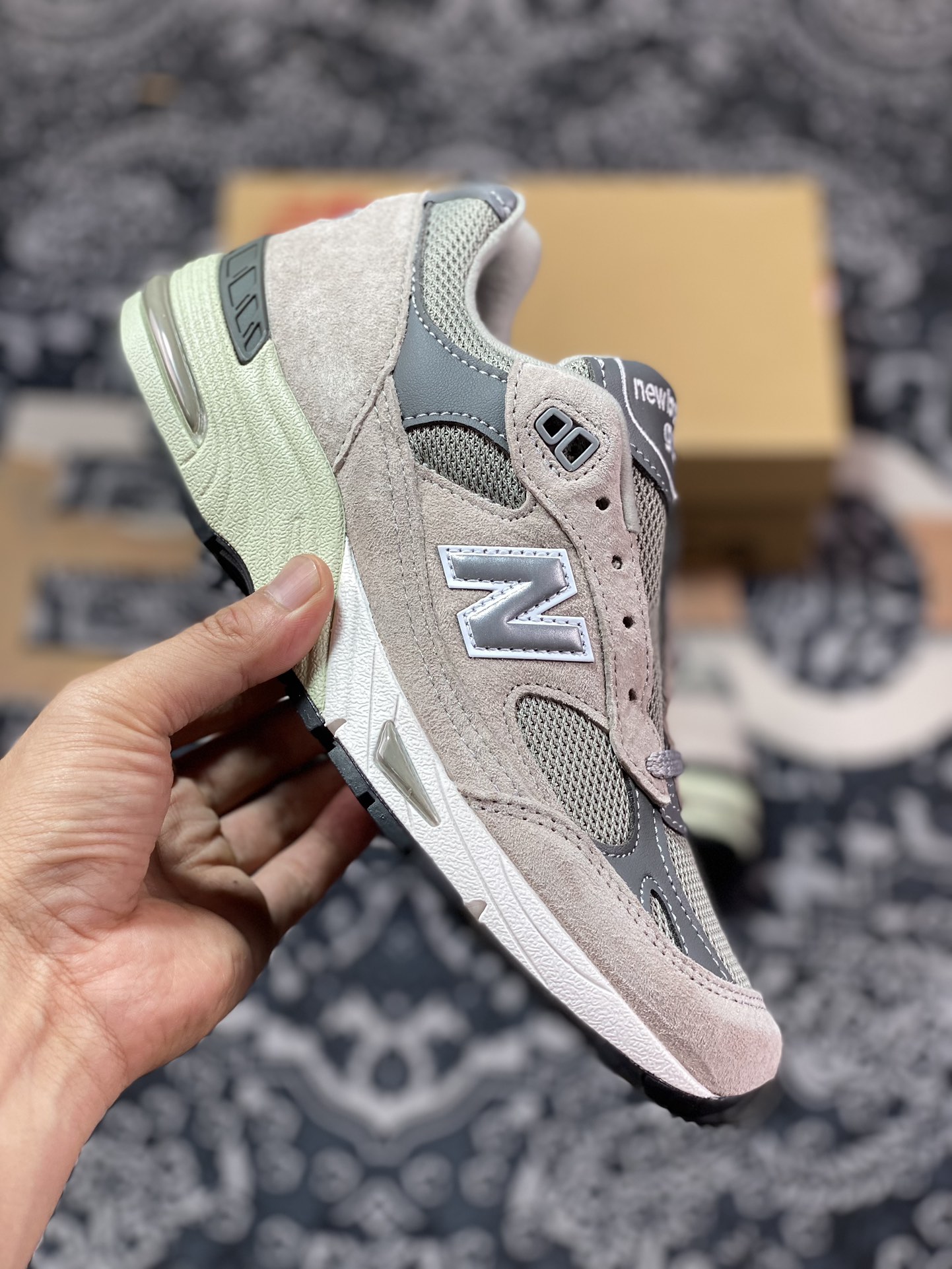 New Balance M991GL Retro Casual Running Shoes