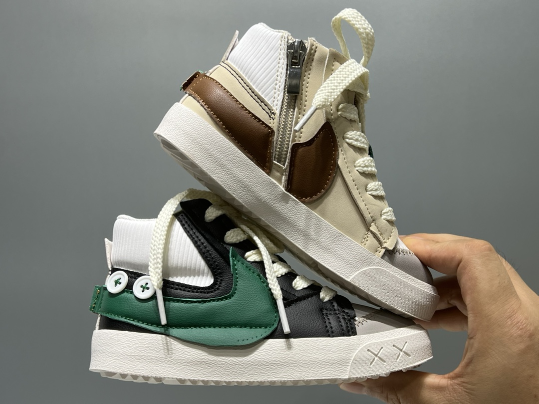 图片[9]-调价 耐克开TUO者大勾侧拉链高帮儿童板鞋 尺码：26-37码 经典开拓者高帮系列🆕 侧开拉链设计，穿脱超级方便✌🏻 耐磨防滑大底，脚感超舒适☁️-选品中心