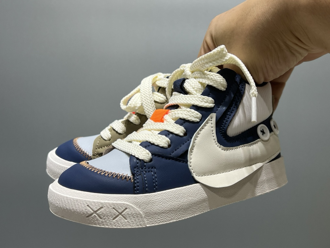 图片[2]-调价 耐克开TUO者大勾侧拉链高帮儿童板鞋 尺码：26-37码 经典开拓者高帮系列🆕 侧开拉链设计，穿脱超级方便✌🏻 耐磨防滑大底，脚感超舒适☁️-选品中心