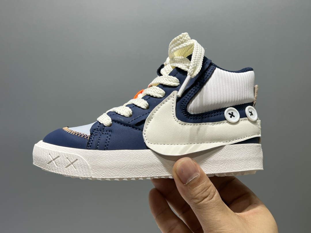 图片[4]-调价 耐克开TUO者大勾侧拉链高帮儿童板鞋 尺码：26-37码 经典开拓者高帮系列🆕 侧开拉链设计，穿脱超级方便✌🏻 耐磨防滑大底，脚感超舒适☁️-选品中心