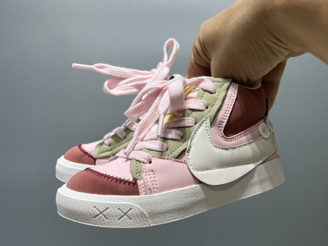 图片[2]-调价 耐克开TUO者大勾侧拉链高帮儿童板鞋 尺码：26-37码 经典开拓者高帮系列🆕 侧开拉链设计，穿脱超级方便✌🏻 耐磨防滑大底，脚感超舒适☁️-选品中心