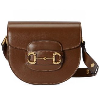 Gucci Crossbody & Shoulder Bags Saddle Bags Brown Fashion Mini