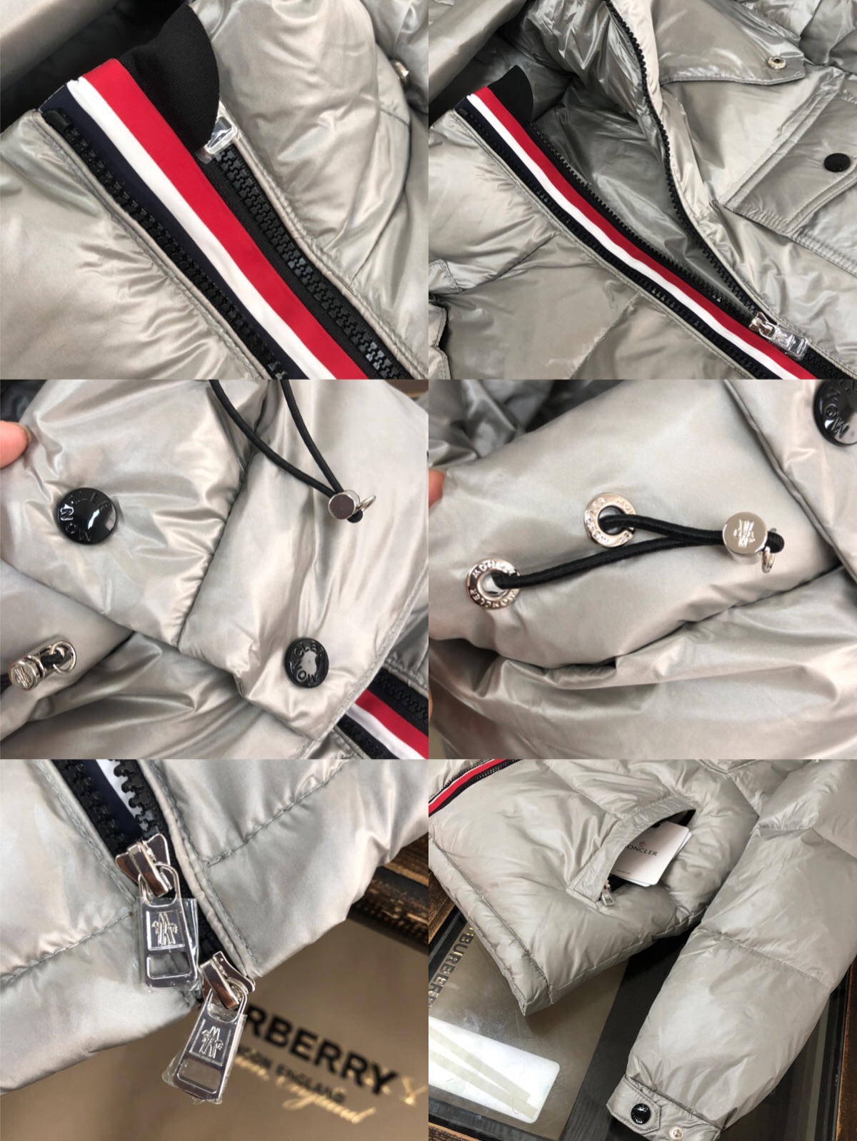 Moncler 蒙口男款羽绒服大货开启👏👏亚洲蒙口专柜有售 手袖配带防风松紧设计 个性双拉链 内里双层内