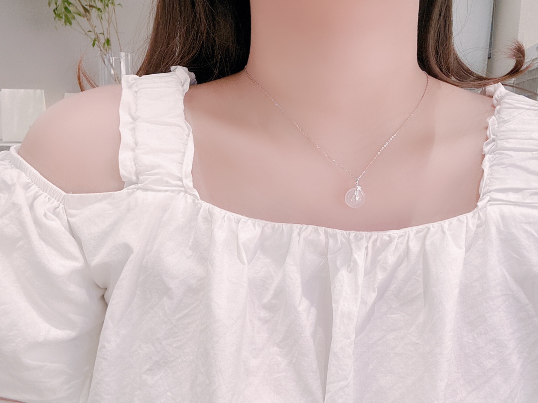 柔らかニッケル無添加銀ネックレスシルバー 婚姻届提出