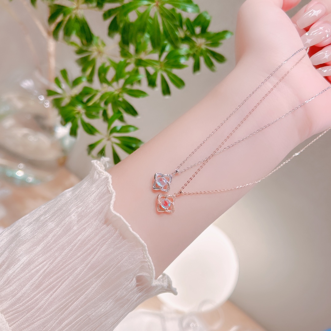 軽やか低アレルギー銀ネックレスゴールド デート