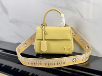 Louis Vuitton LV Cluny Bags Handbags Yellow Epi Resin Mini M58928