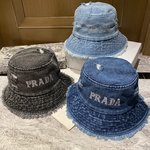 Prada Hats Bucket Hat Wholesale Sale