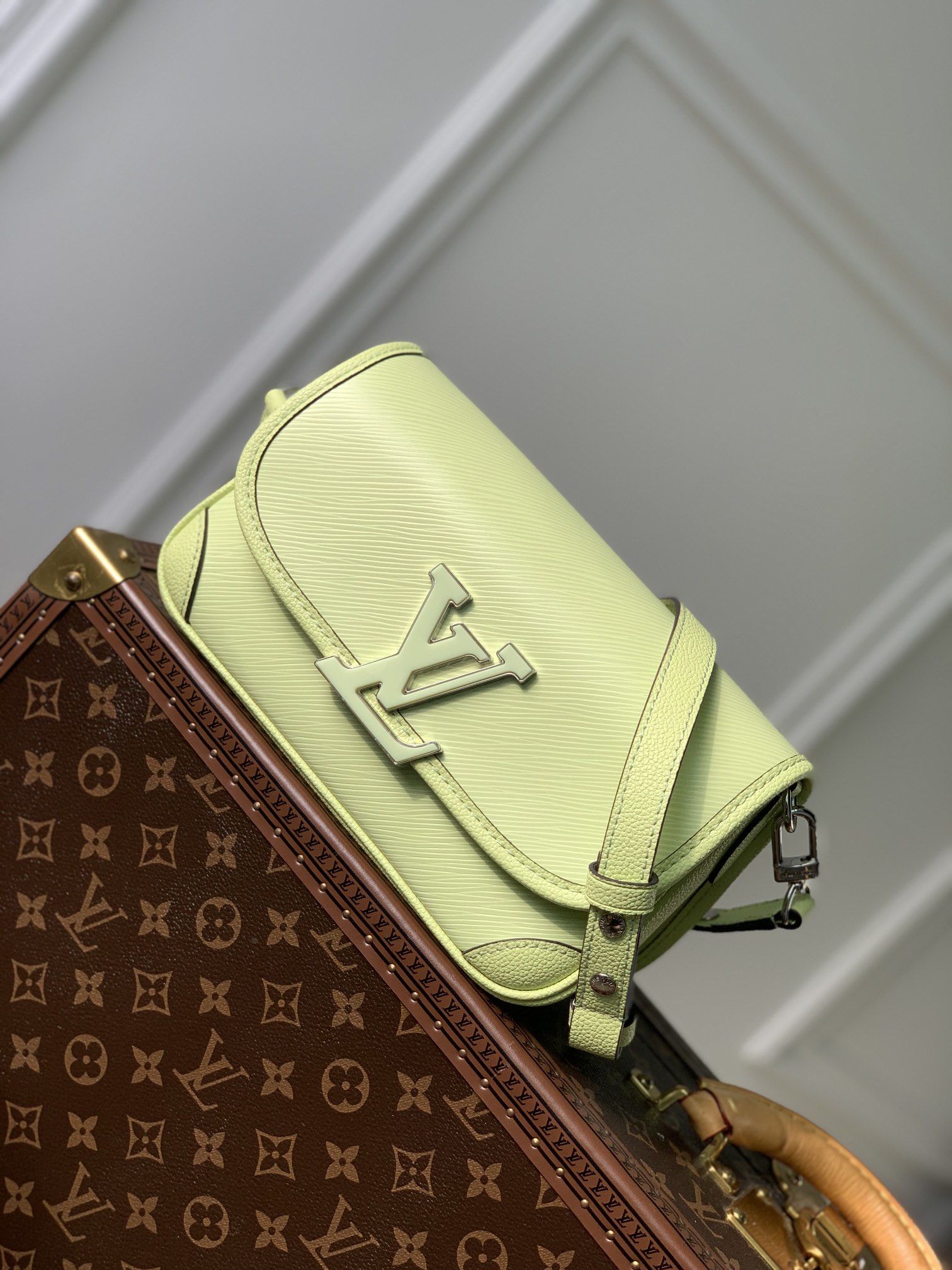 Buy Replica
 Louis Vuitton Bags Handbags Green Epi Resin Summer Collection M59386