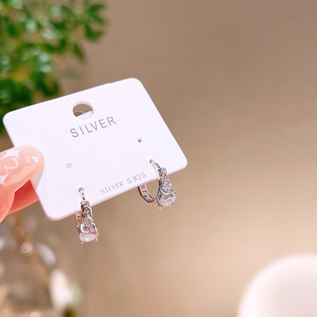 High Polish Silver Ear Cuffs Gentle Everyday Wear Gold