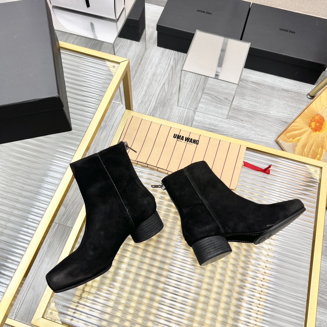 UMA WANG Ballet Boots: Italian Artistry in Rare, Comfortable Classics (Plant: p. 925) - 图片 5