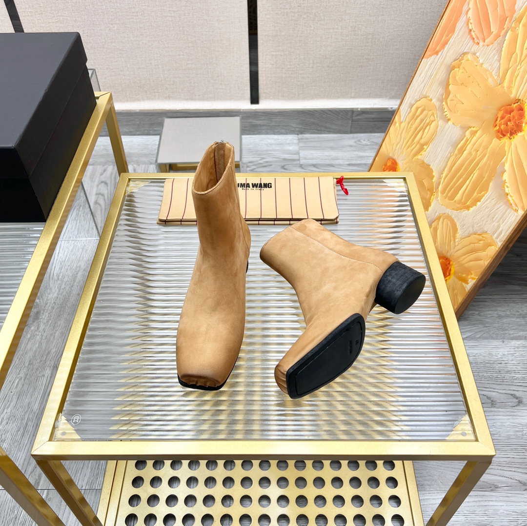 UMA WANG Classic Ballet Boots: Comfortable, Strong, Italian Craftsmanship, Sizes 35-39 - 图片 3