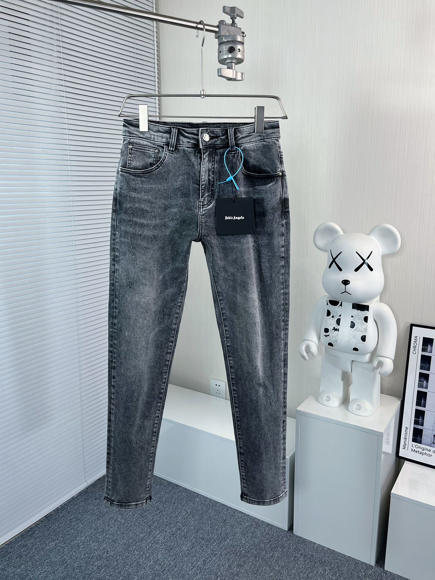 Louis Vuitton Clothing Jeans Black Blue Grey Denim Fall/Winter Collection