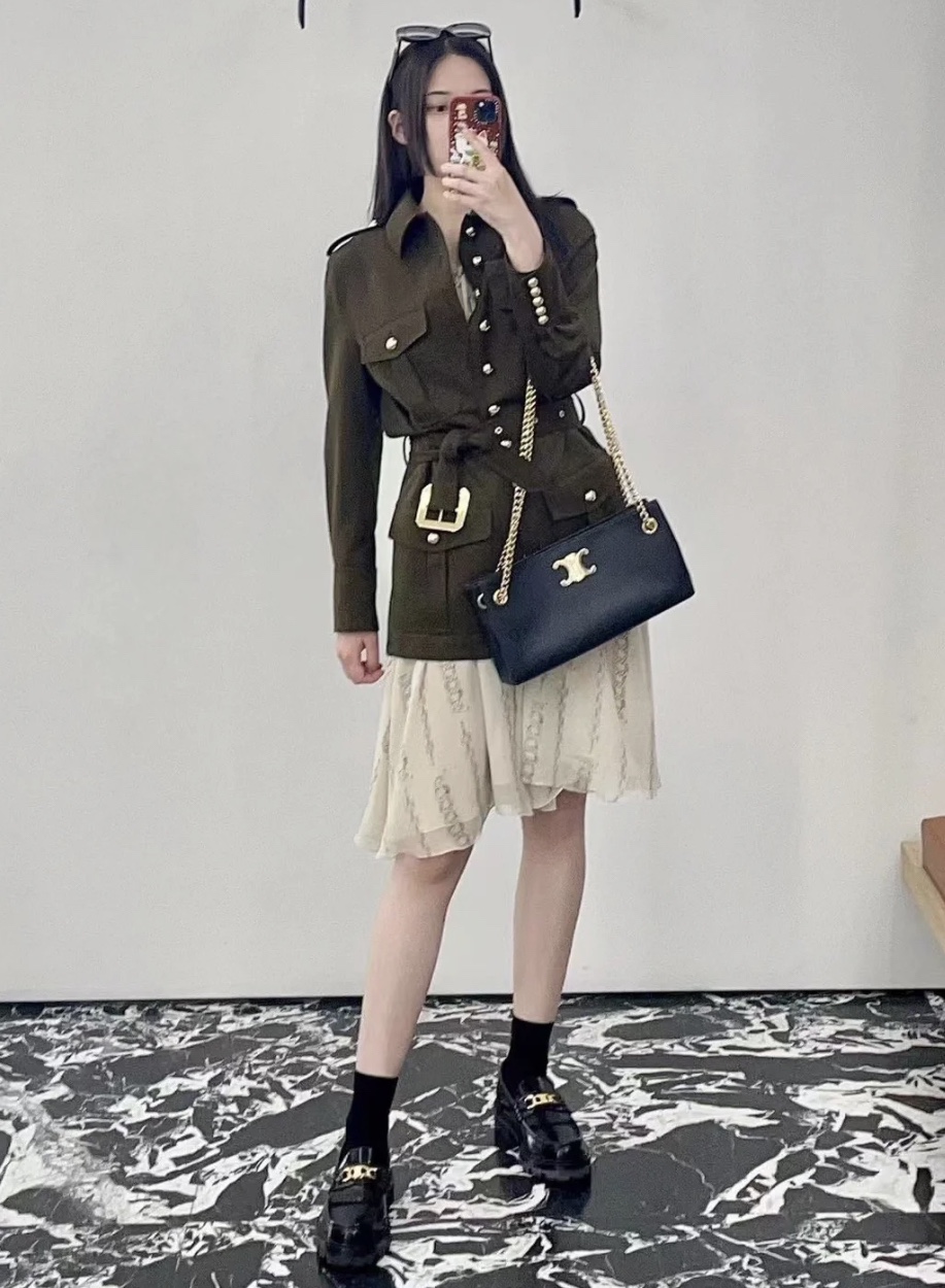 celine armpit bag black