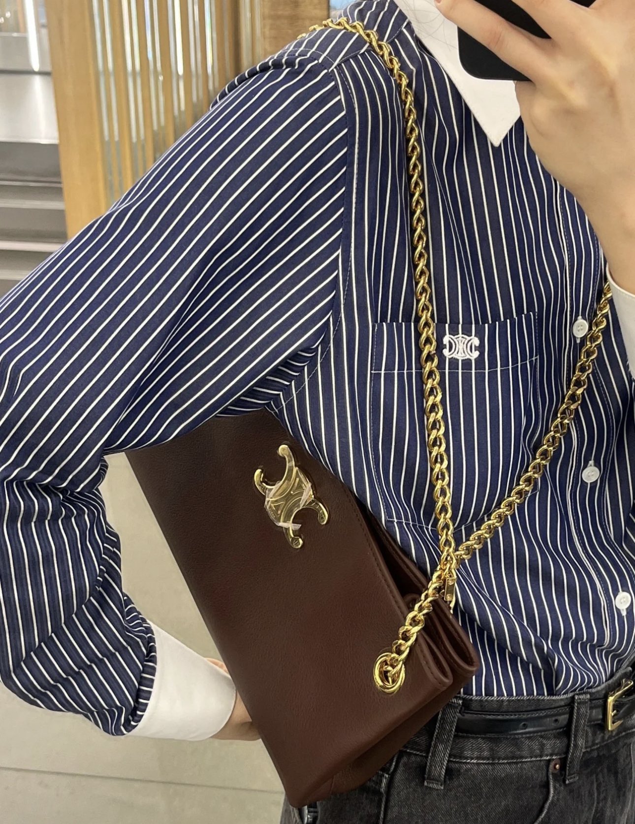 celine underarm bag color
