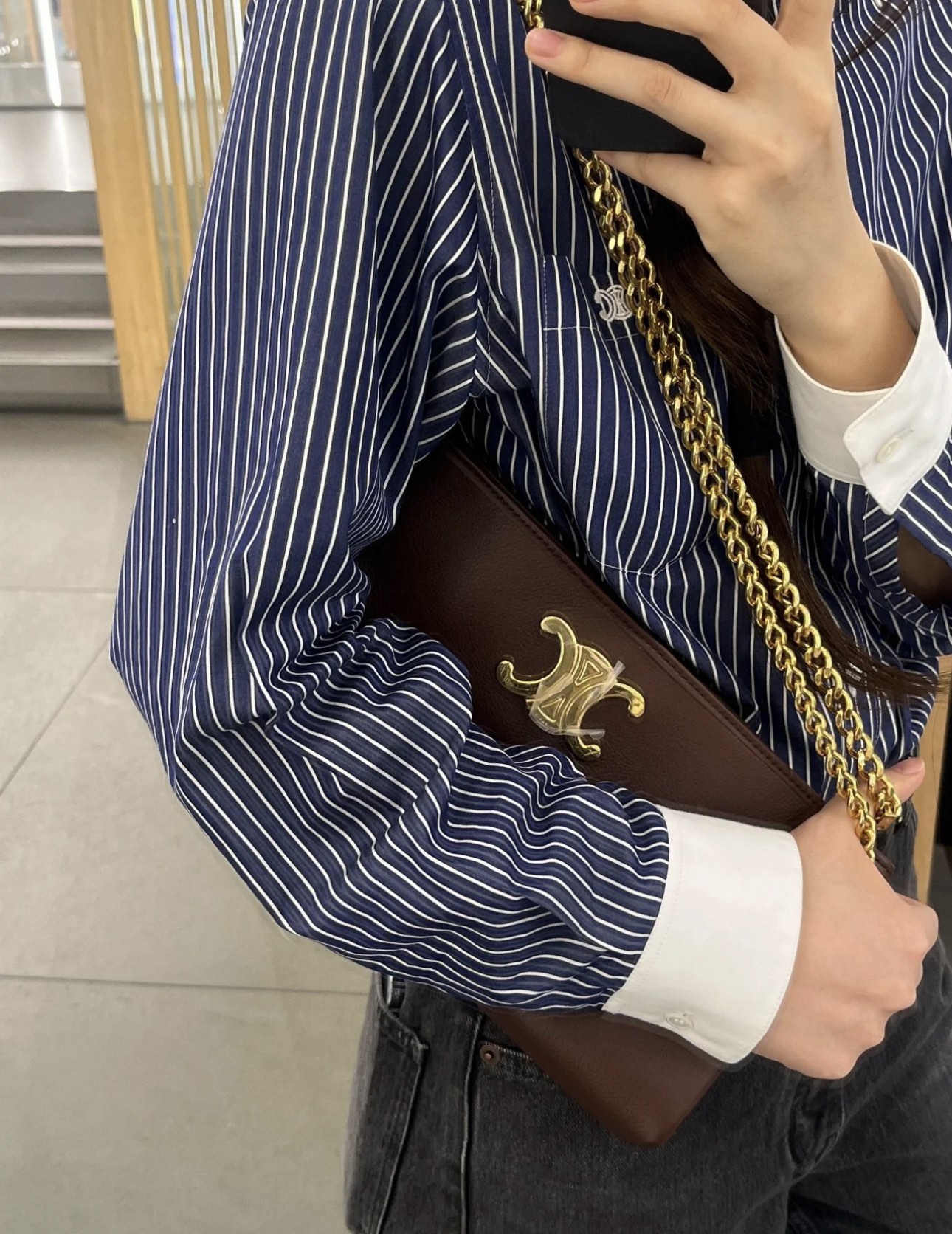 celine underarm bag color