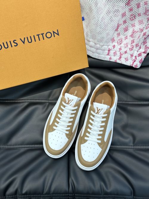 Louis Vuitton Baskets Beverly Hills en cuir Monogram pour homme, confort optimal 1 Louis Vuitton Baskets Beverly Hills en cuir Monogram pour homme, confort optimal