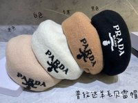 Prada Hats Berets Wool
