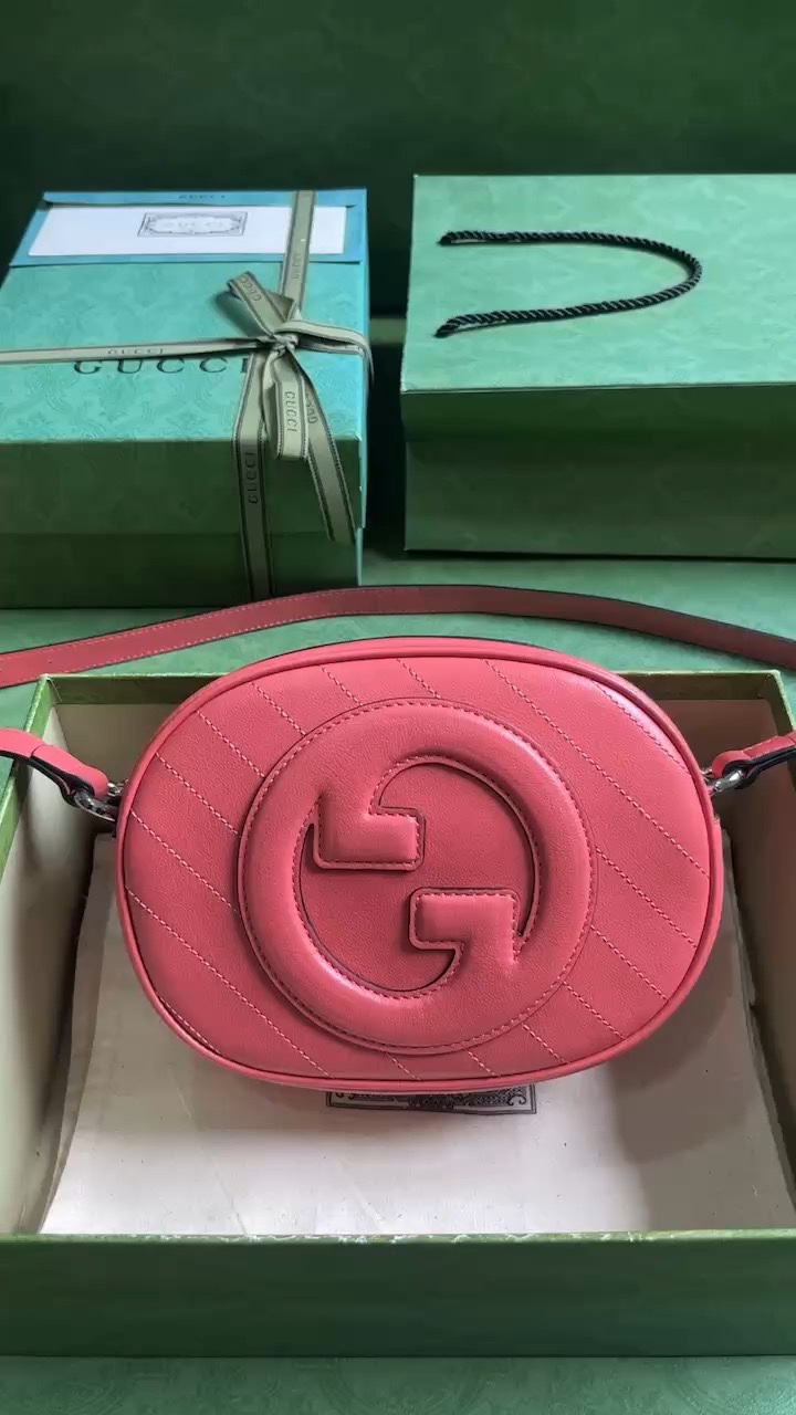 Gucci Blondie Crossbody & Shoulder Bags Pink Mini