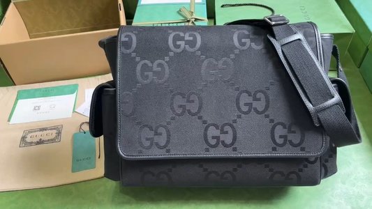 Gucci Crossbody & Shoulder Bags Black Canvas