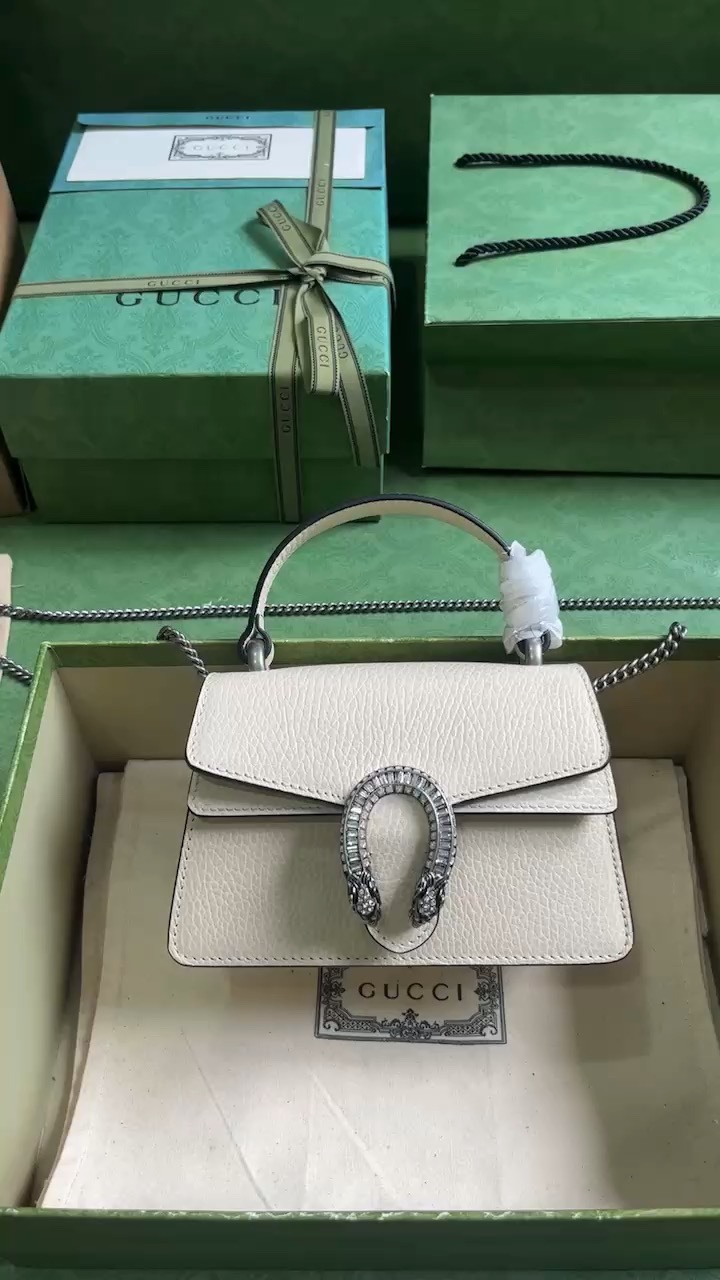 Gucci Dionysus Bags Handbags White Mini
