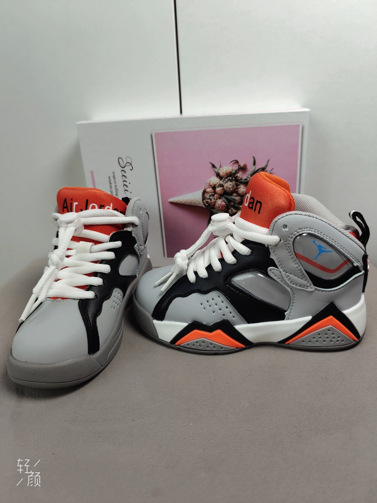 图片[2]-， 真气垫[强][强][强]儿童篮球鞋春秋款有梦想就有热熔岩高帮运动鞋男童软底潮鞋[庆祝][庆祝][庆祝]号码26-35-选品中心