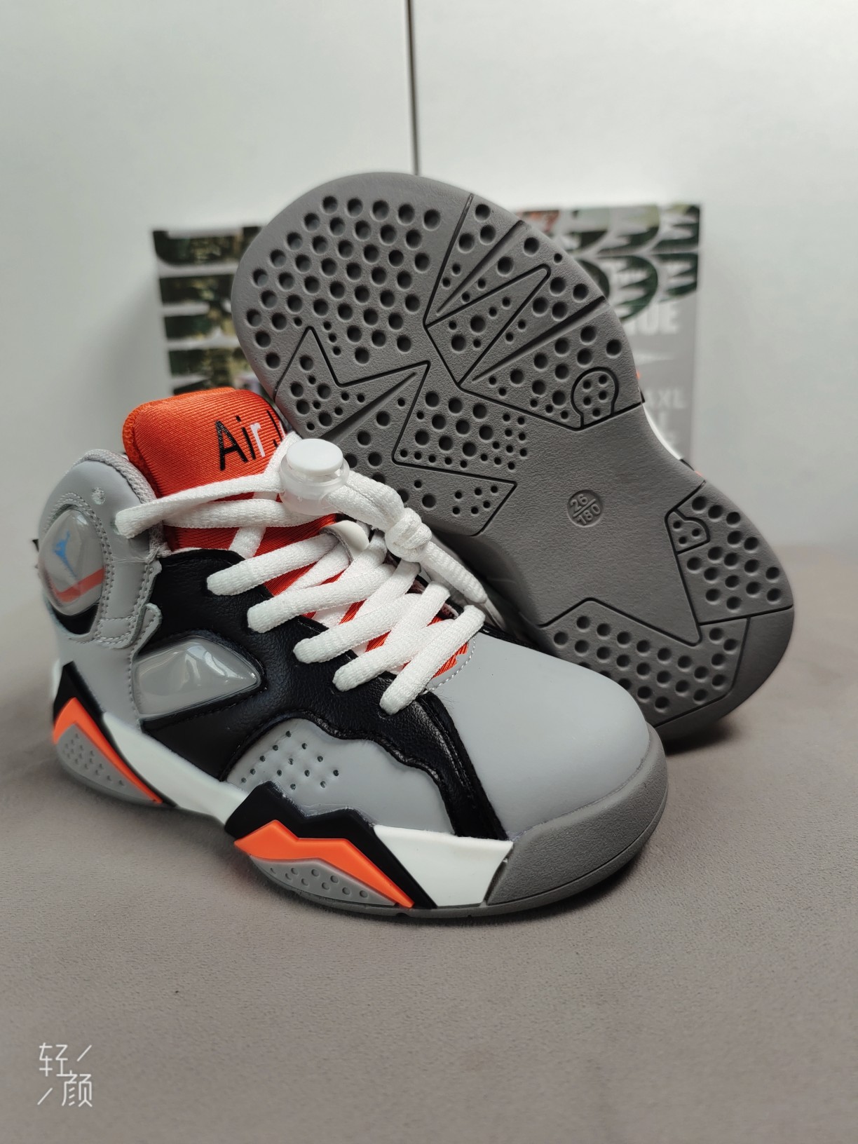 图片[6]-， 真气垫[强][强][强]儿童篮球鞋春秋款有梦想就有热熔岩高帮运动鞋男童软底潮鞋[庆祝][庆祝][庆祝]号码26-35-选品中心