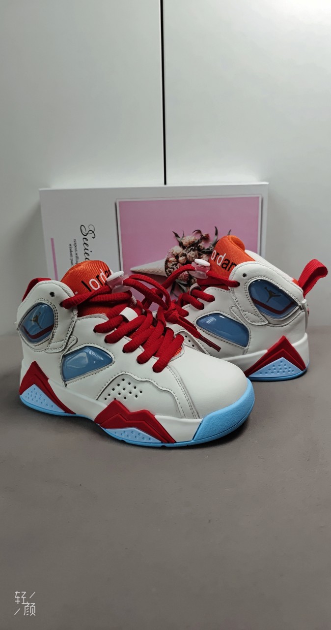 图片[7]-卖完为止乔7 真气垫[强][强][强]儿童篮球鞋春秋款小宝宝糖果粉，女孩的最爱高帮运动鞋男童软底潮鞋[庆祝][庆祝][庆祝]号码26-35-选品中心