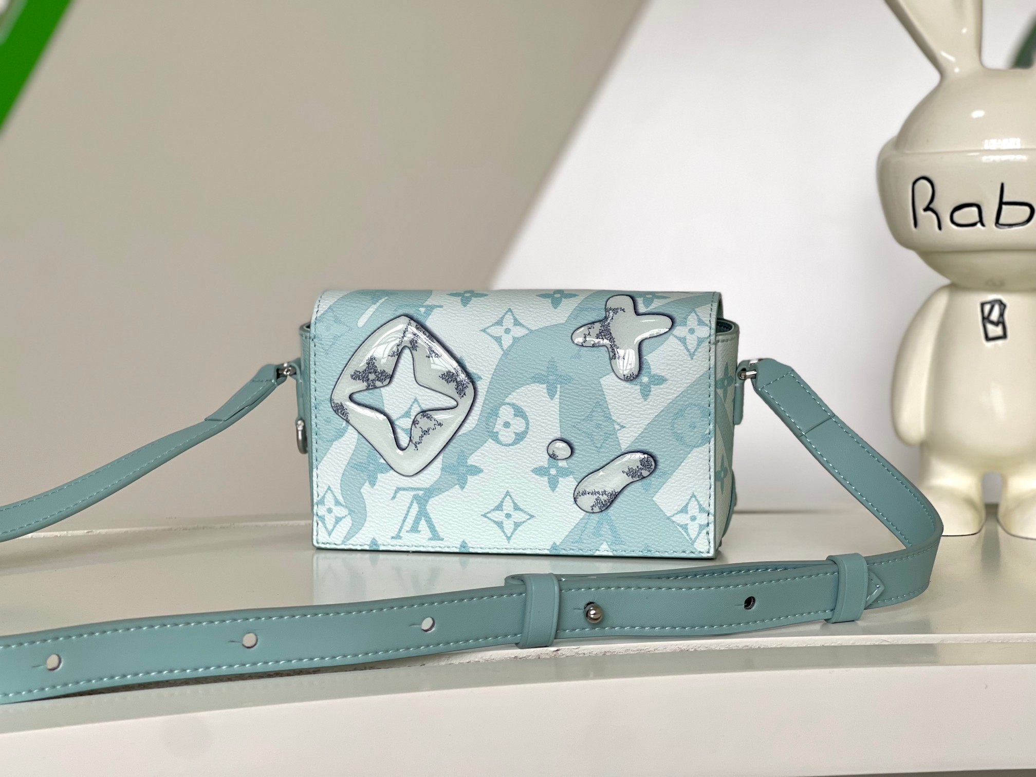 Louis Vuitton Steamer Mini Handbag Monogram Aquagarden Canvas Crossbody 4 a1692980161866 6074