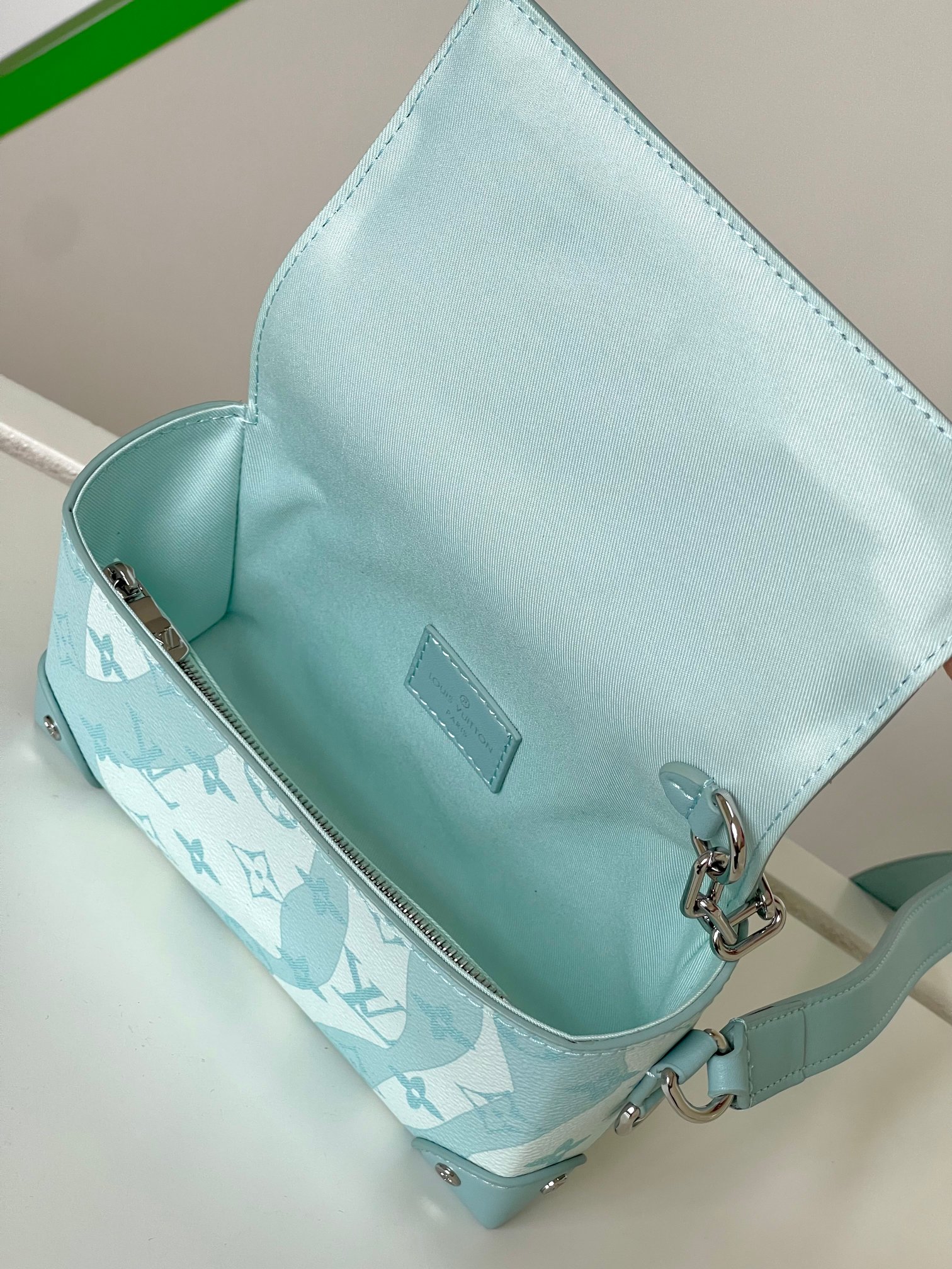 Louis Vuitton Steamer Mini Handbag Monogram Aquagarden Canvas Crossbody 9 a1692980163127 7078
