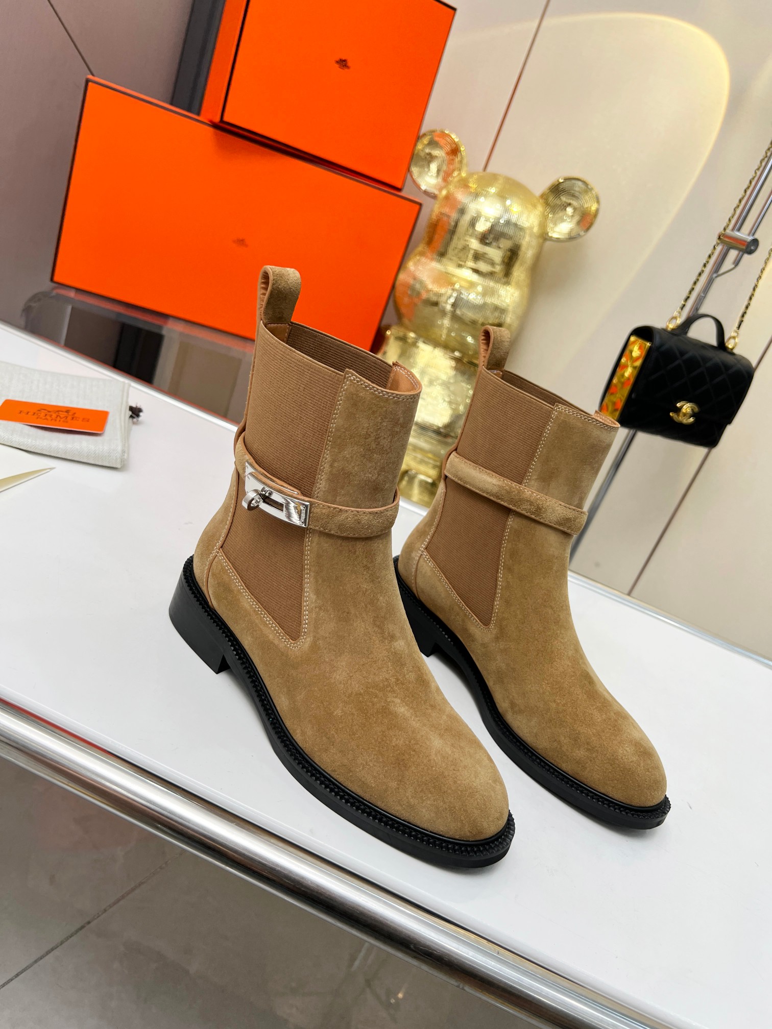 Hermes Boots Cowhide Fall/Winter Collection