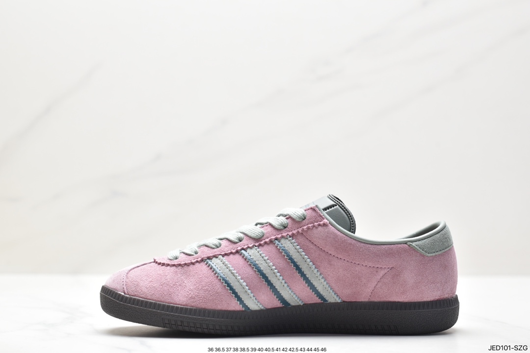 Adidas AD MALMO clover trend leisure lightweight wear-resistant non-slip low-top shoes ID2784