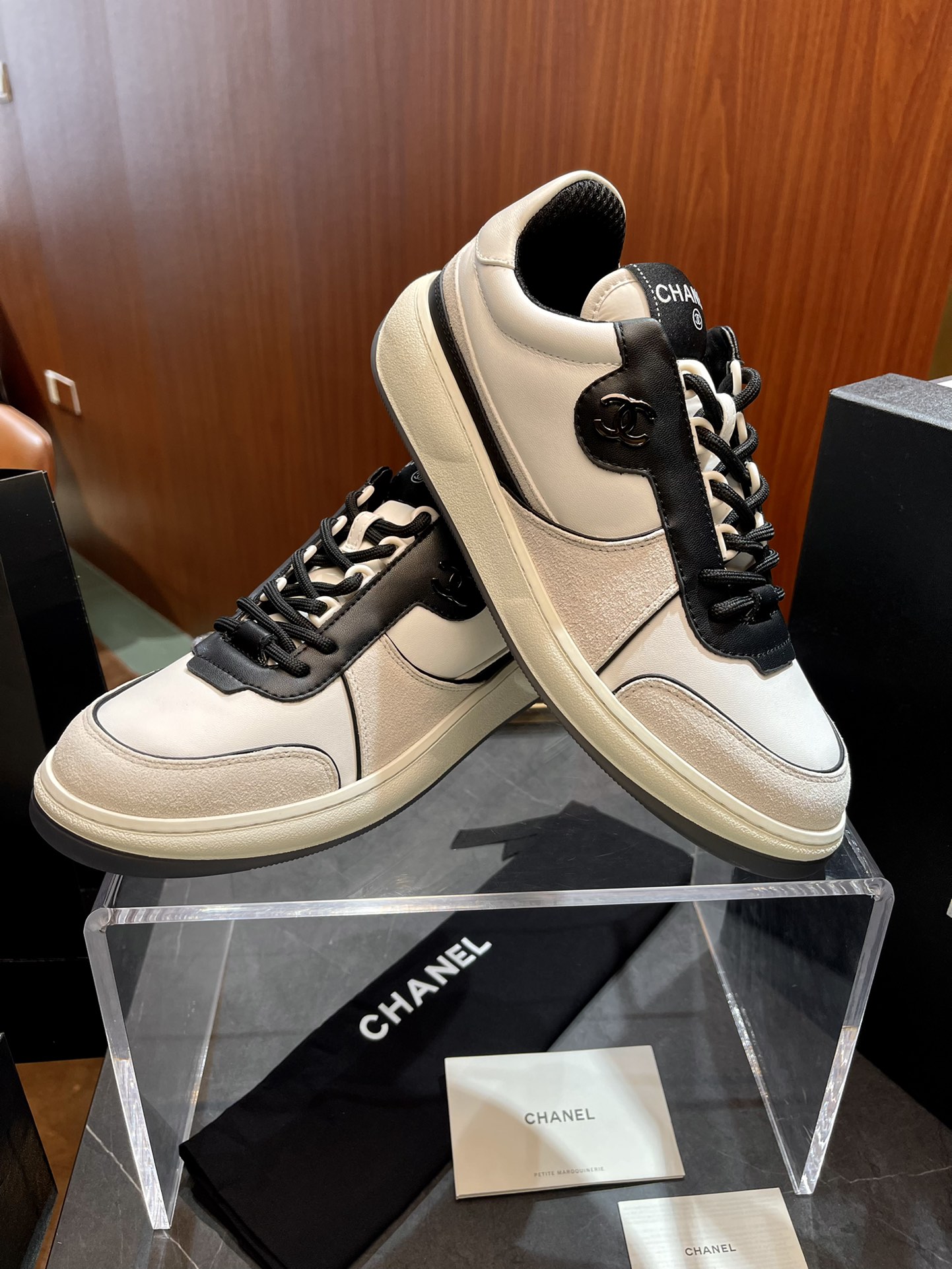 En realidad. Los nuevos zapatos panda de color de Chanel Chanel son las zapatillas más atractivas. ♞tamaño; 38~45 zapat…