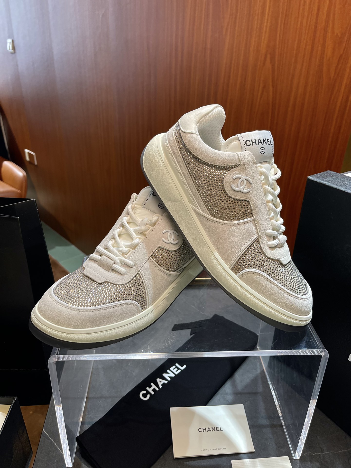 Precio real Chanel Chanel 💎 zapatos panda de nuevo color, las zapatillas deportivas más bonitas ♞ talla; Zapatillas Ch…
