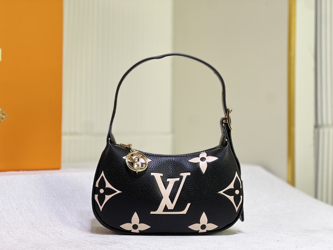 Louis Vuitton Bags Handbags Black Green Light Purple Red White Empreinte​ LV Circle Mini M82519