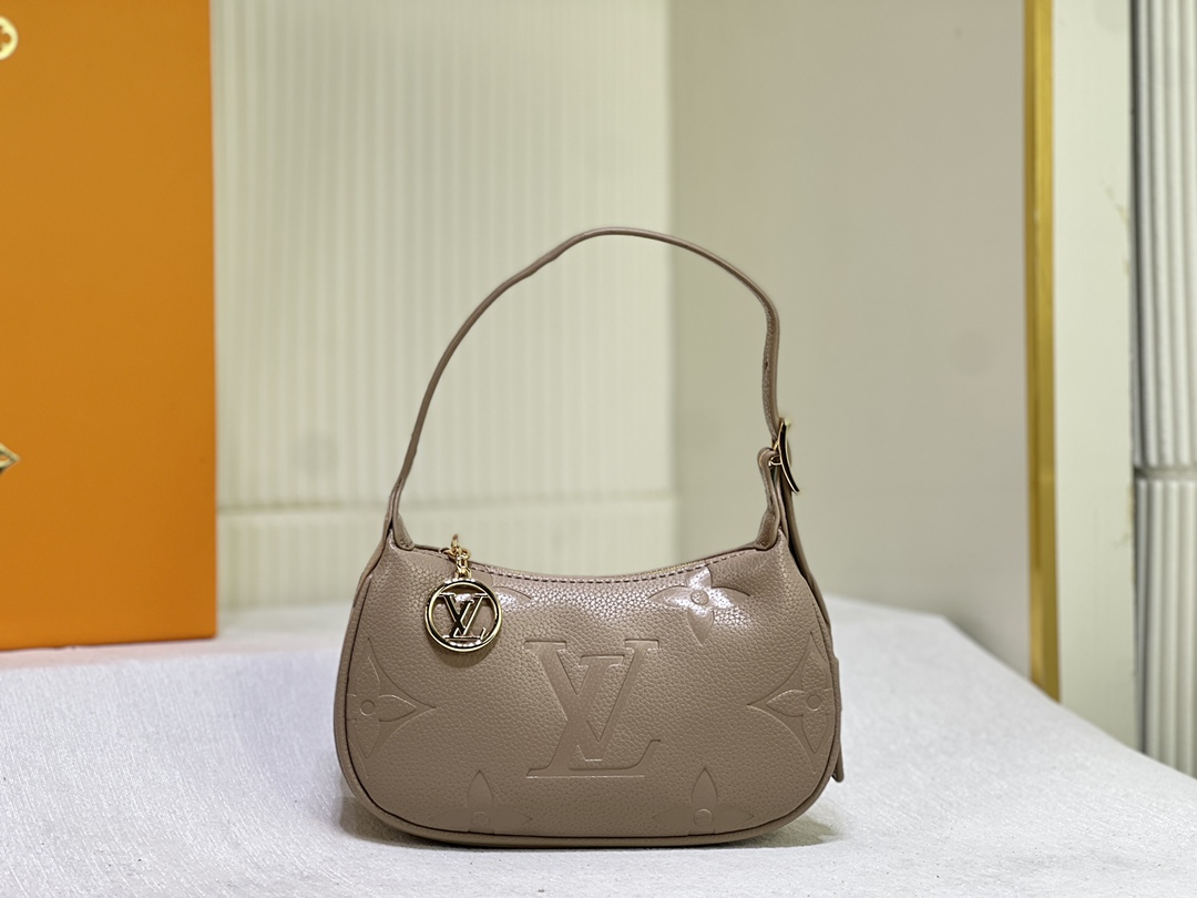 Louis Vuitton Bags Handbags Black Green Light Purple Red White Empreinte​ LV Circle Mini M82519