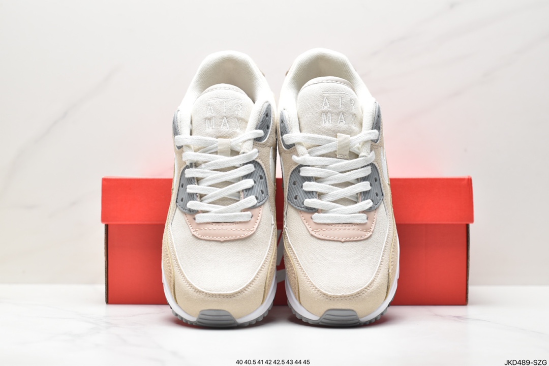 耐克Nike Air Max 90 经典复古小气垫缓震跑鞋 DC9845-100