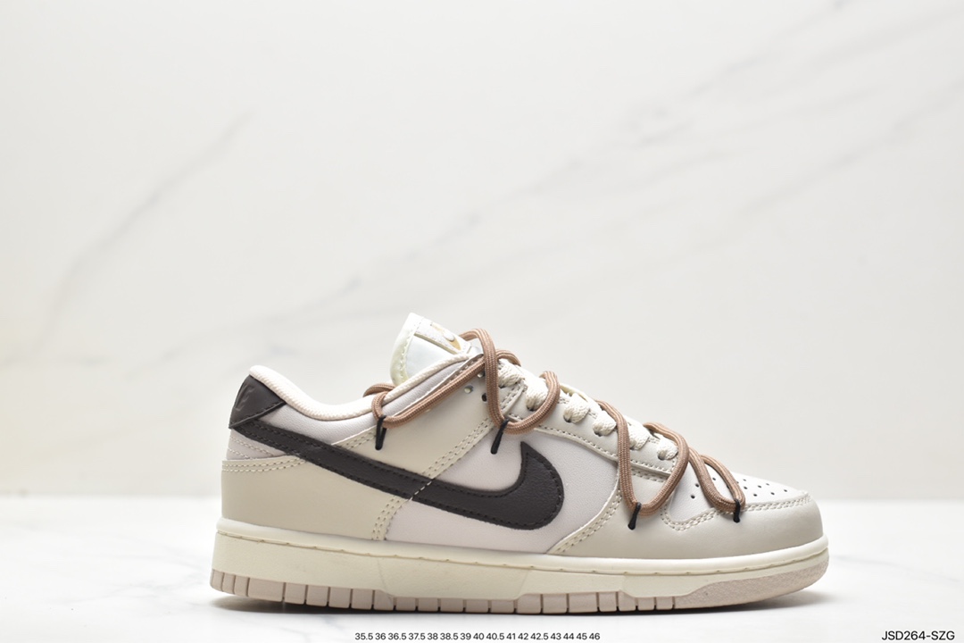 NK SB Dunk Low”Green/Beige“绑绳解构风板鞋 DX5930-001