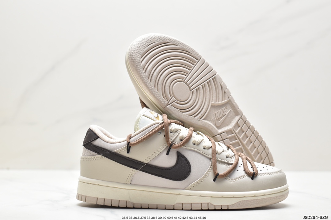 NK SB Dunk Low”Green/Beige“绑绳解构风板鞋 DX5930-001