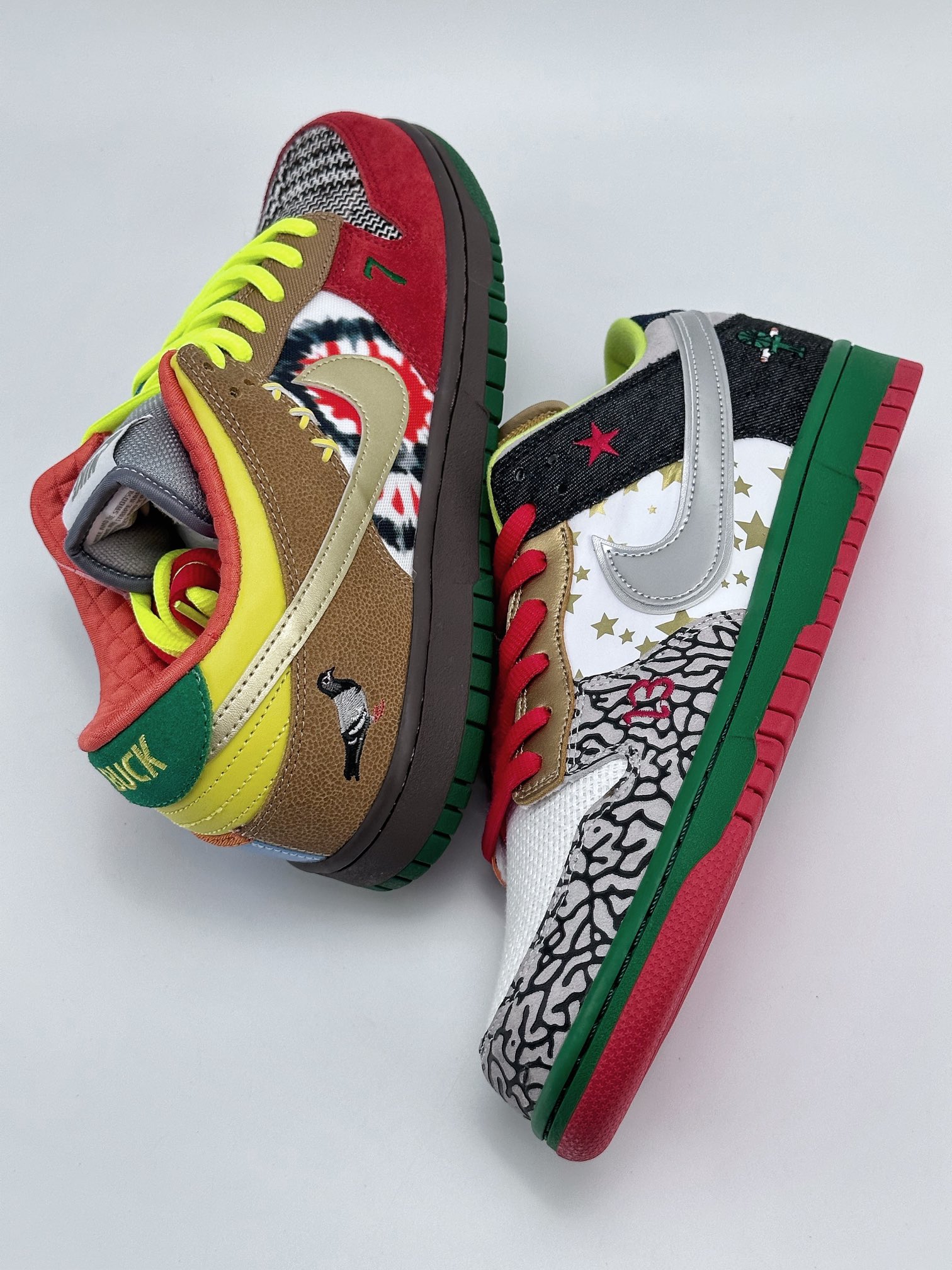 Nike Dunk Low what the dunk charity mandarin duck pigeon 318403-141