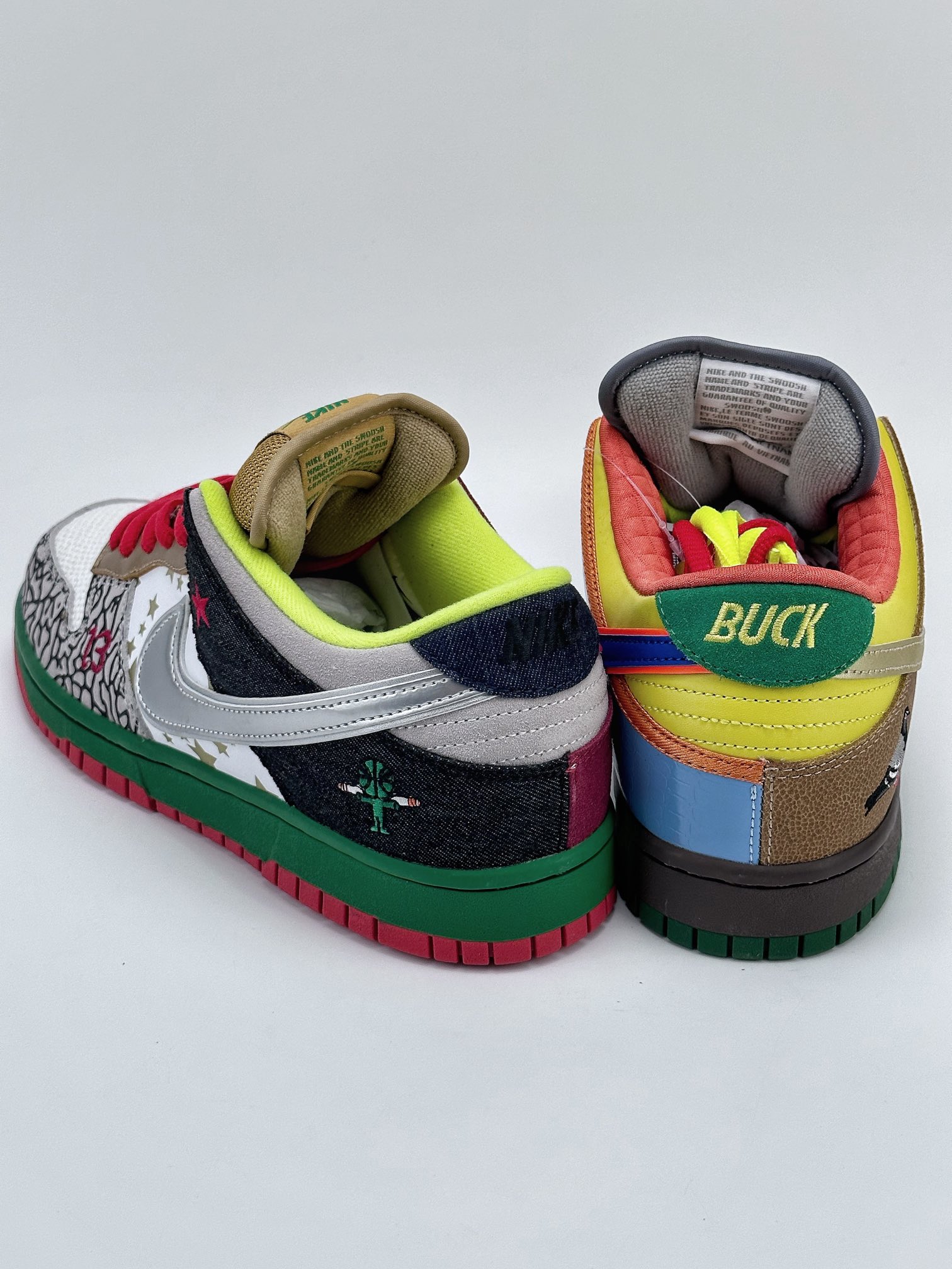 Nike Dunk Low what the dunk charity mandarin duck pigeon 318403-141