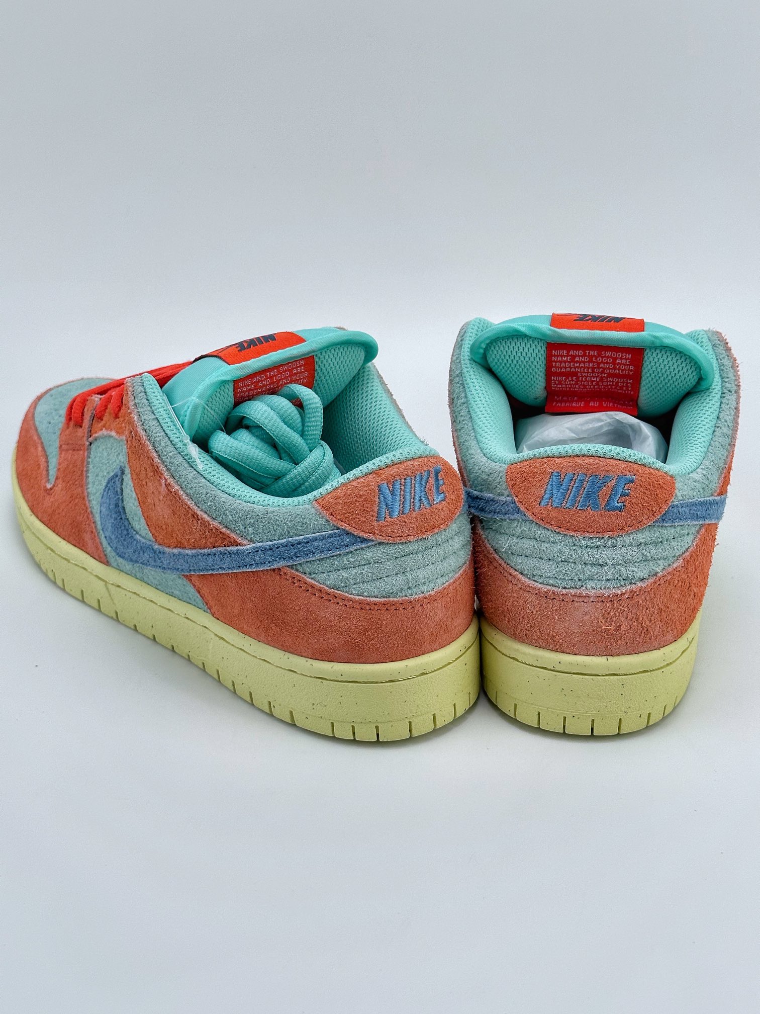 Nike SB Dunk Low Noise Aqua Orange Blue DV5429-800